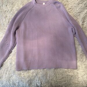 lululemon athletica Lilac Crew Neck Sweater